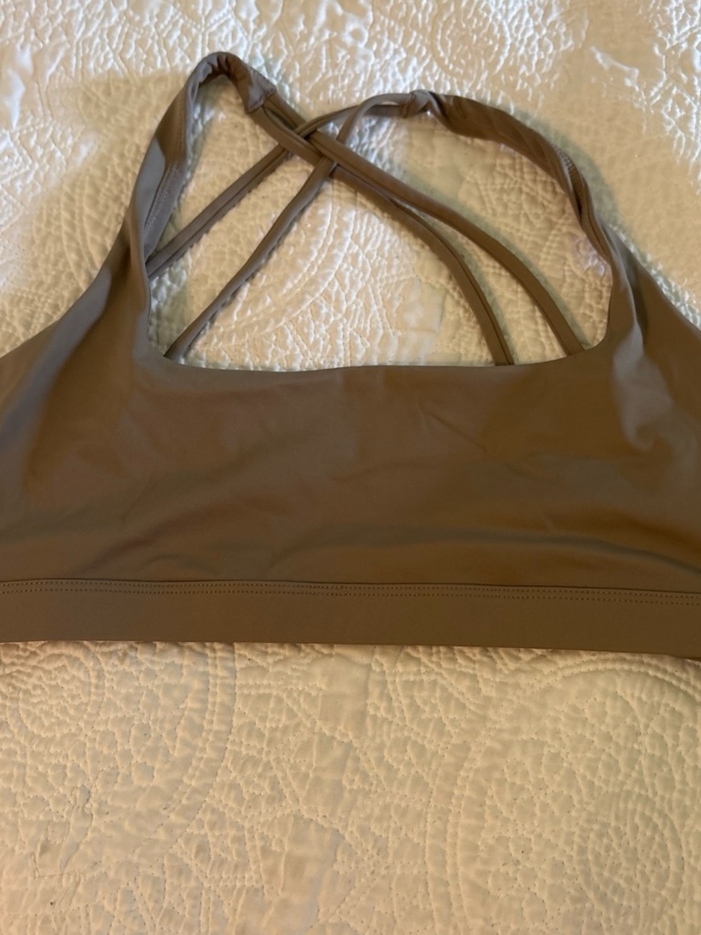 BYLT  Taupe Sports Bra